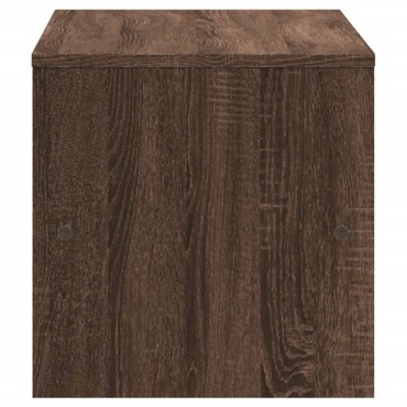 vidaXL Έπιπλο Τηλεόρασης Καφέ Δρυς 120x40x40cm Επεξεργασμένο Ξύλο