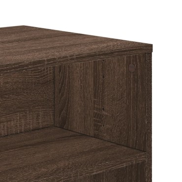 vidaXL Έπιπλο Τηλεόρασης Καφέ Δρυς 120x40x40cm Επεξεργασμένο Ξύλο