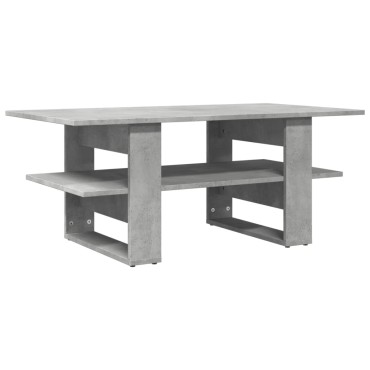 vidaXL Τραπεζάκι Σαλονιού Γκρι Σκυρ. 102x55x42cm Επεξεργασμένο Ξύλο 1 τεμ.