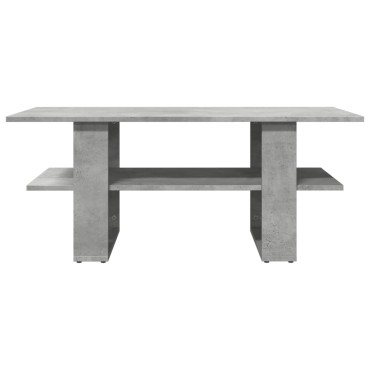 vidaXL Τραπεζάκι Σαλονιού Γκρι Σκυρ. 102x55x42cm Επεξεργασμένο Ξύλο 1 τεμ.