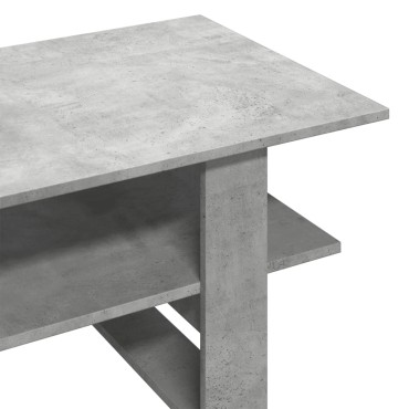 vidaXL Τραπεζάκι Σαλονιού Γκρι Σκυρ. 102x55x42cm Επεξεργασμένο Ξύλο 1 τεμ.