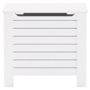 vidaXL Κουτί Αποθήκευσης με Καπάκι RANA Λευκό 60x49x54cm Μασίφ Πεύκο 1 τεμ.