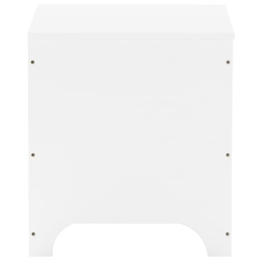 vidaXL Κουτί Αποθήκευσης με Καπάκι RANA Λευκό 60x49x54cm Μασίφ Πεύκο 1 τεμ.