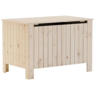 vidaXL Κουτί Αποθήκευσης με Καπάκι RANA 80x49x54cm Μασίφ Ξύλο Πεύκου 1 τεμ.