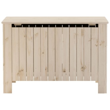 vidaXL Κουτί Αποθήκευσης με Καπάκι RANA 80x49x54cm Μασίφ Ξύλο Πεύκου 1 τεμ.