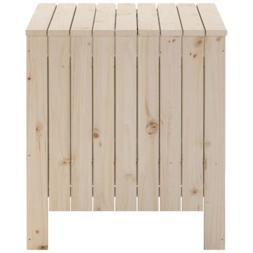 vidaXL Κουτί Αποθήκευσης με Καπάκι RANA 80x49x54cm Μασίφ Ξύλο Πεύκου 1 τεμ.