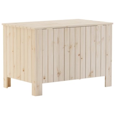 vidaXL Κουτί Αποθήκευσης με Καπάκι RANA 80x49x54cm Μασίφ Ξύλο Πεύκου 1 τεμ.