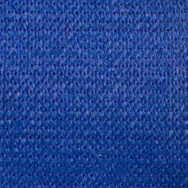 vidaXL Πανί Σκίασης Τετράγωνο Μπλε 5x5 μ. από HDPE 160 γρ./μ²
