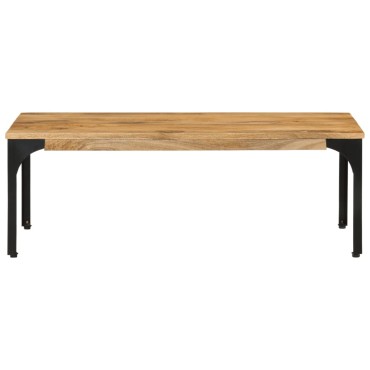 vidaXL Τραπεζάκι Σαλονιού 100x55x35cm από Μασίφ Ξύλο Μάνγκο 1 τεμ.