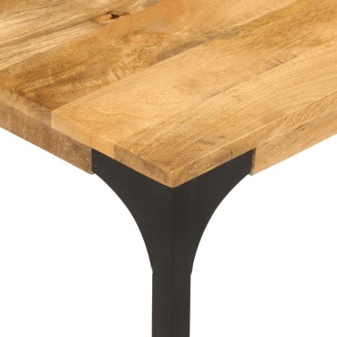 vidaXL Τραπεζάκι Σαλονιού 100x55x35cm από Μασίφ Ξύλο Μάνγκο 1 τεμ.