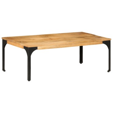 vidaXL Τραπεζάκι Σαλονιού 100x55x35cm από Μασίφ Ξύλο Μάνγκο 1 τεμ.
