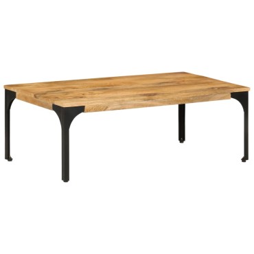 vidaXL Τραπεζάκι Σαλονιού 100x55x35cm από Μασίφ Ξύλο Μάνγκο 1 τεμ.