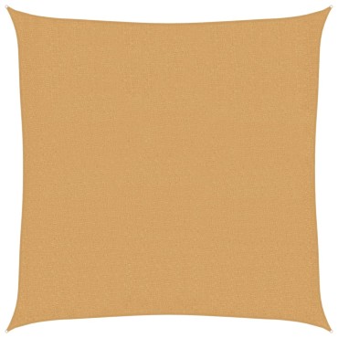 vidaXL Πανί Σκίασης Τετράγωνο Άμμου 3 x 3 μ. 160 γρ./μ² από HDPE