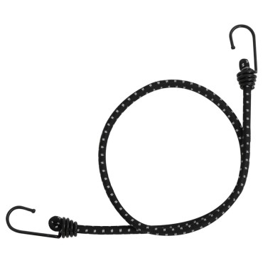 vidaXL Κορδόνια Ελαστικά Bungee με Γάντζο/Ανακλ. Ταινίες 25 τεμ 88 εκ.