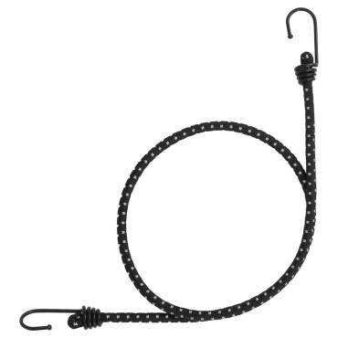 vidaXL Κορδόνια Ελαστικά Bungee με Γάντζο/Ανακλ. Ταινίες 25 τεμ 100 εκ
