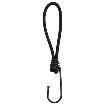 vidaXL Κορδόνια Ελαστικά Bungee με Γάντζο 50 τεμ. 17 εκ.