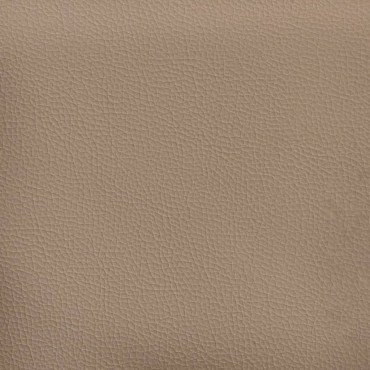 vidaXL Κρεβάτι με Στρώμα Καπουτσίνο 140x190εκ.από Συνθ.Δέρμα