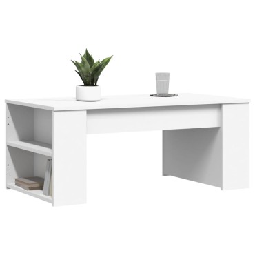 vidaXL Τραπεζάκι Σαλονιού Λευκό 102x55x42cm από Επεξεργ. Ξύλο 1 τεμ.