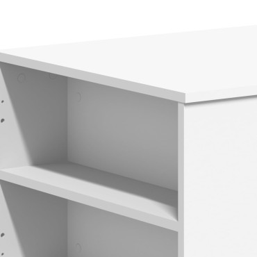 vidaXL Τραπεζάκι Σαλονιού Λευκό 102x55x42cm από Επεξεργ. Ξύλο 1 τεμ.