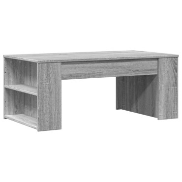 vidaXL Τραπεζάκι Σαλονιού Γκρι Sonoma 102x55x42cm Επεξεργασμένο Ξύλο 1 τεμ.
