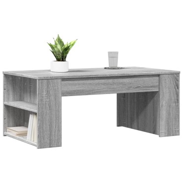 vidaXL Τραπεζάκι Σαλονιού Γκρι Sonoma 102x55x42cm Επεξεργασμένο Ξύλο 1 τεμ.