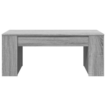 vidaXL Τραπεζάκι Σαλονιού Γκρι Sonoma 102x55x42cm Επεξεργασμένο Ξύλο 1 τεμ.