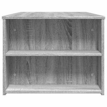 vidaXL Τραπεζάκι Σαλονιού Γκρι Sonoma 102x55x42cm Επεξεργασμένο Ξύλο 1 τεμ.