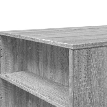 vidaXL Τραπεζάκι Σαλονιού Γκρι Sonoma 102x55x42cm Επεξεργασμένο Ξύλο 1 τεμ.