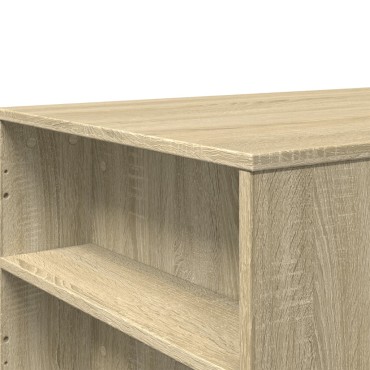 vidaXL Τραπεζάκι Σαλονιού Sonoma Δρυς 102x55x42cm Επεξεργασμένο Ξύλο 1 τεμ.