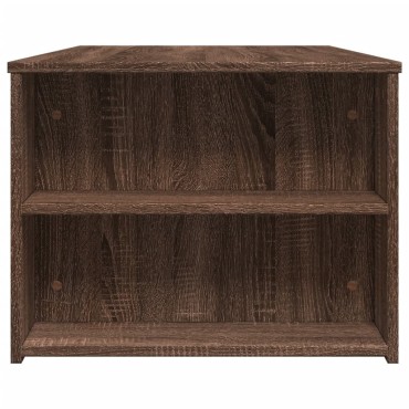 vidaXL Τραπεζάκι Σαλονιού Καφέ Δρυς 102x55x42cm Επεξεργασμένο Ξύλο 1 τεμ.