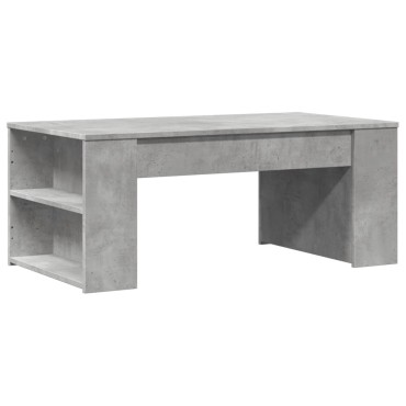 vidaXL Τραπεζάκι Σαλονιού Γκρι Σκυρ. 102x55x42cm Επεξεργασμένο Ξύλο 1 τεμ.