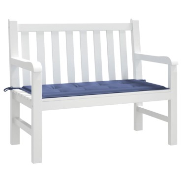 vidaXL αξιλάρι Πάγκου Κήπου Ναυτικό Μπλε 100x50x4cm Ύφασμα Oxford