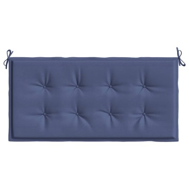 vidaXL αξιλάρι Πάγκου Κήπου Ναυτικό Μπλε 100x50x4cm Ύφασμα Oxford