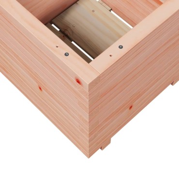 vidaXL Ζαρντινιέρα Κήπου 50x50x49,5 εκ. από Μασίφ Ξύλο Ψευδοτσούγκας