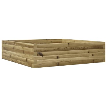 vidaXL Ζαρντινιέρα Κήπου 90x90x23 εκ. από Εμποτισμένο Ξύλο Πεύκου