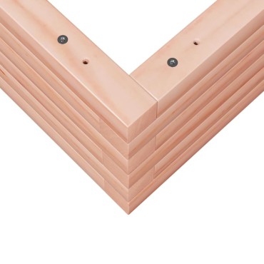 vidaXL Ζαρντινιέρα Κήπου 60x60x23 εκ. από Μασίφ Ξύλο Ψευδοτσούγκας