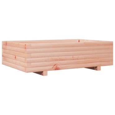 vidaXL Ζαρντινιέρα Κήπου 90x60x26,5 εκ. από Μασίφ Ξύλο Ψευδοτσούγκας