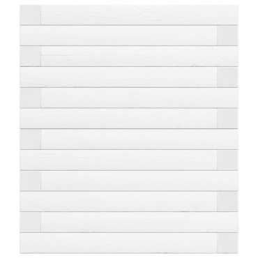 vidaXL Ζαρντινιέρα Κήπου Λευκή 90x40x46 εκ. από Μασίφ Ξύλο Πεύκου