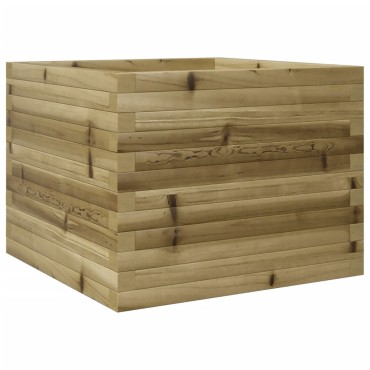 vidaXL Ζαρντινιέρα Κήπου 60x60x46 εκ. από Εμποτισμένο Ξύλο Πεύκου