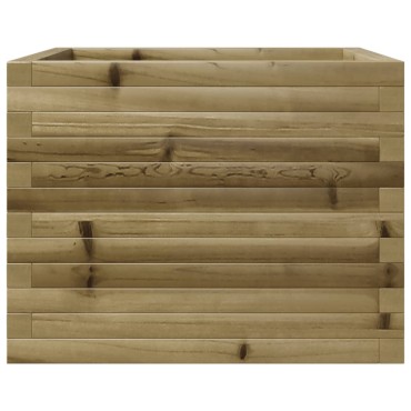 vidaXL Ζαρντινιέρα Κήπου 60x60x46 εκ. από Εμποτισμένο Ξύλο Πεύκου