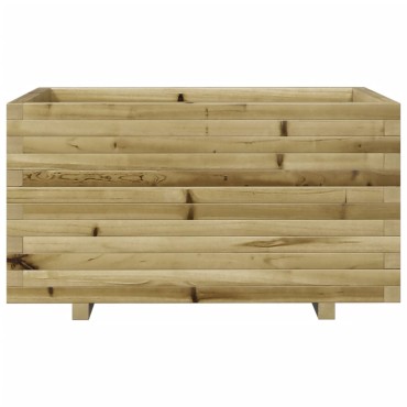 vidaXL Ζαρντινιέρα Κήπου 90x60x49,5 εκ. από Εμποτισμένο Ξύλο Πεύκου
