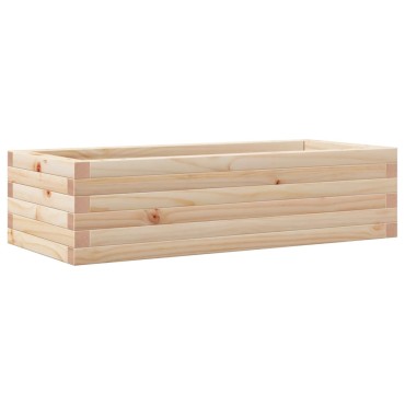 vidaXL Ζαρντινιέρα Κήπου 90x40x23 εκ από Μασίφ Ξύλο Πεύκου