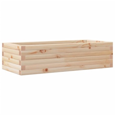 vidaXL Ζαρντινιέρα Κήπου 90x40x23 εκ από Μασίφ Ξύλο Πεύκου