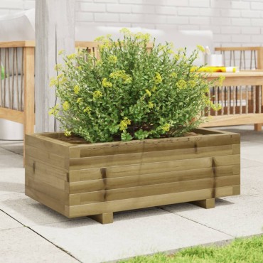 vidaXL Ζαρντινιέρα Κήπου 70x40x26,5 εκ. από Εμποτισμένο Ξύλο Πεύκου