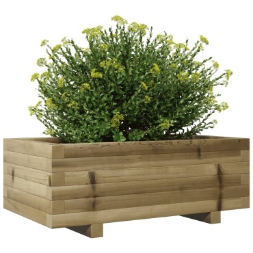 vidaXL Ζαρντινιέρα Κήπου 70x40x26,5 εκ. από Εμποτισμένο Ξύλο Πεύκου