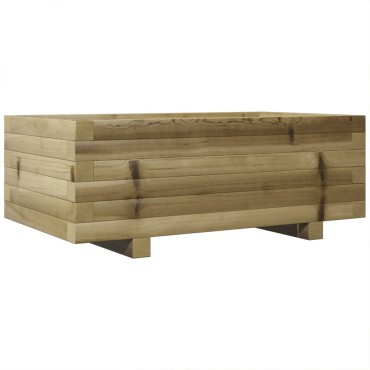 vidaXL Ζαρντινιέρα Κήπου 70x40x26,5 εκ. από Εμποτισμένο Ξύλο Πεύκου