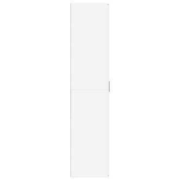 vidaXL Παπουτσοθήκη Λευκή 80x39x178cm από Επεξεργασμένο Ξύλο