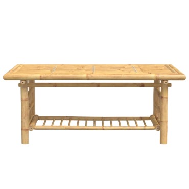 vidaXL Τραπεζάκι Σαλονιού 110x55x45cm από Μπαμπού 1 τεμ.