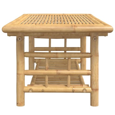 vidaXL Τραπεζάκι Σαλονιού 110x55x45cm από Μπαμπού 1 τεμ.