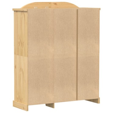 vidaXL Ντουλάπα Corona 151,5x52x186cm από Μασίφ Ξύλο Πεύκου 1 τεμ.